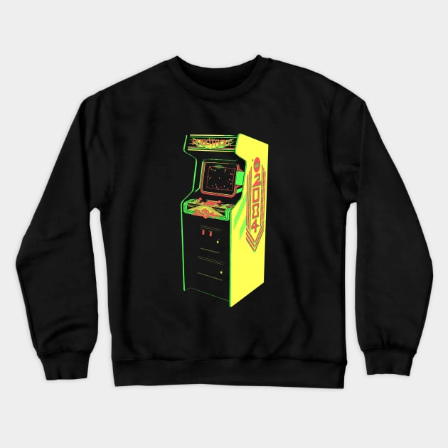 Robotron Retro Arcade Game 2.0 Crewneck Sweatshirt by C3D3sign